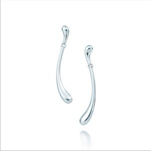 Tiffany & Co Elongated teardrop earrings